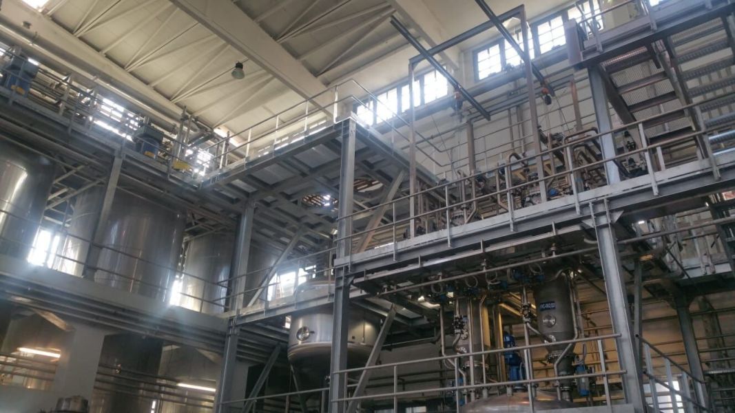 Soppalco in acciaio Effevi per Sicit Group (FERT)