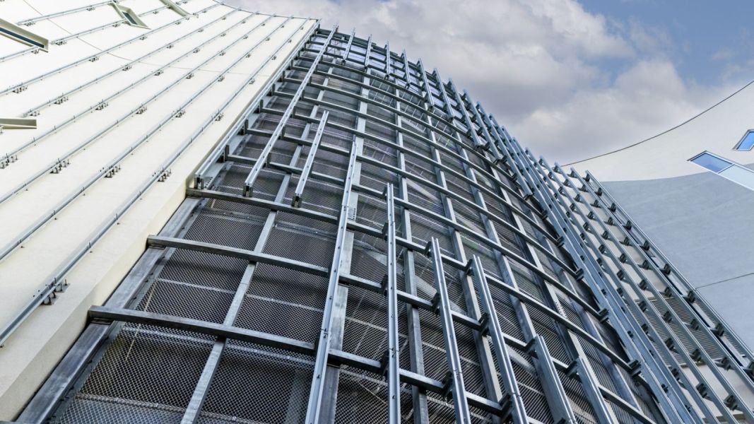 Scale di sicurezza rivestita Effevi per Ospedale di Montecchio (S6)