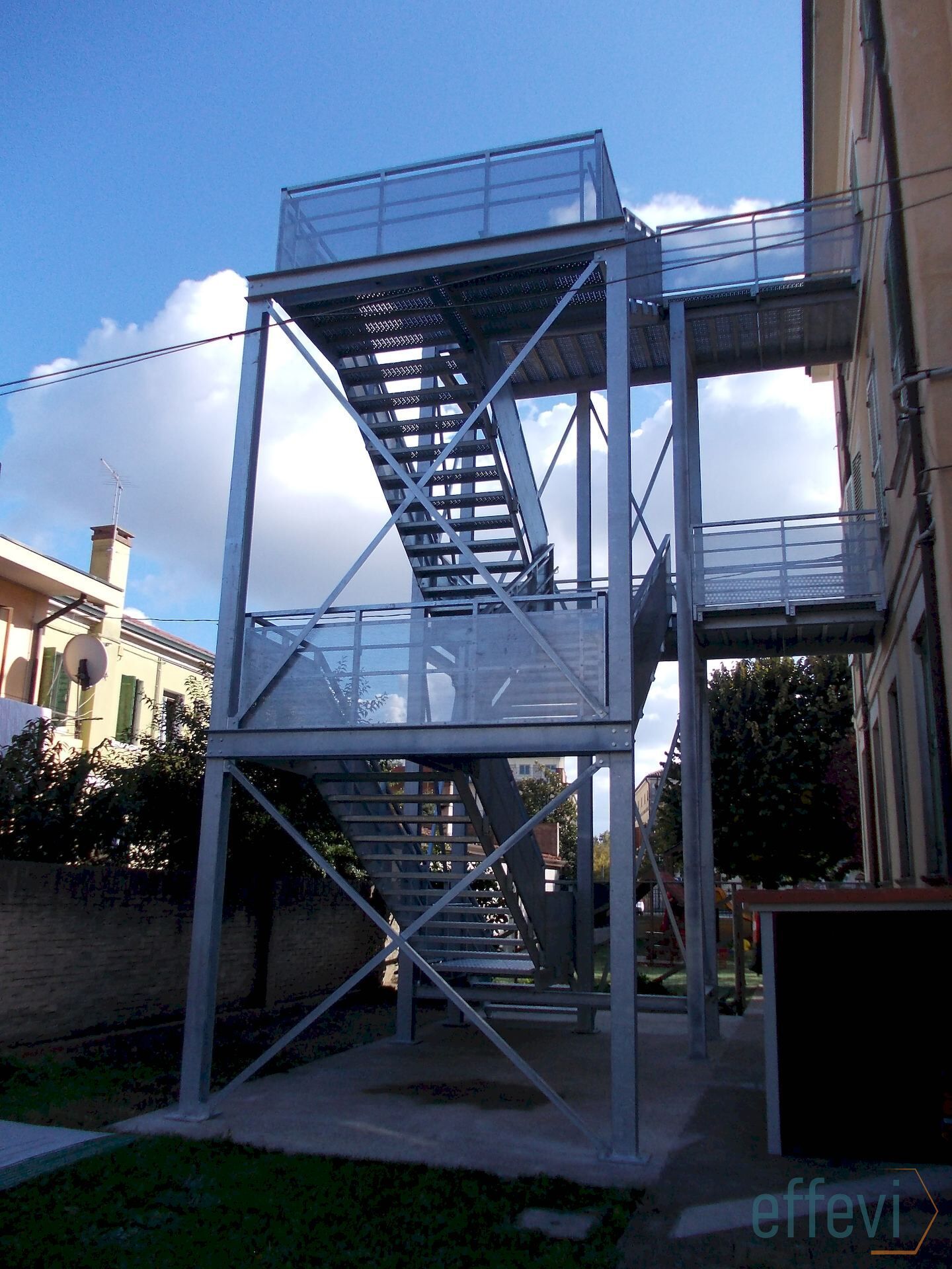 Scala di sicurezza Effevi per Parrocchia di Stanghella (154_03.jpg)