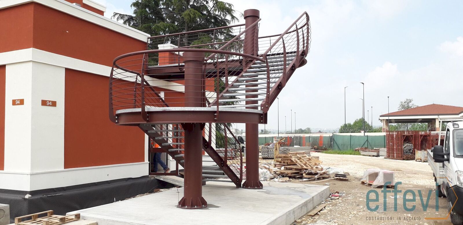 Scala di sicurezza Effevi per Caserma del Din (151_05.jpg)