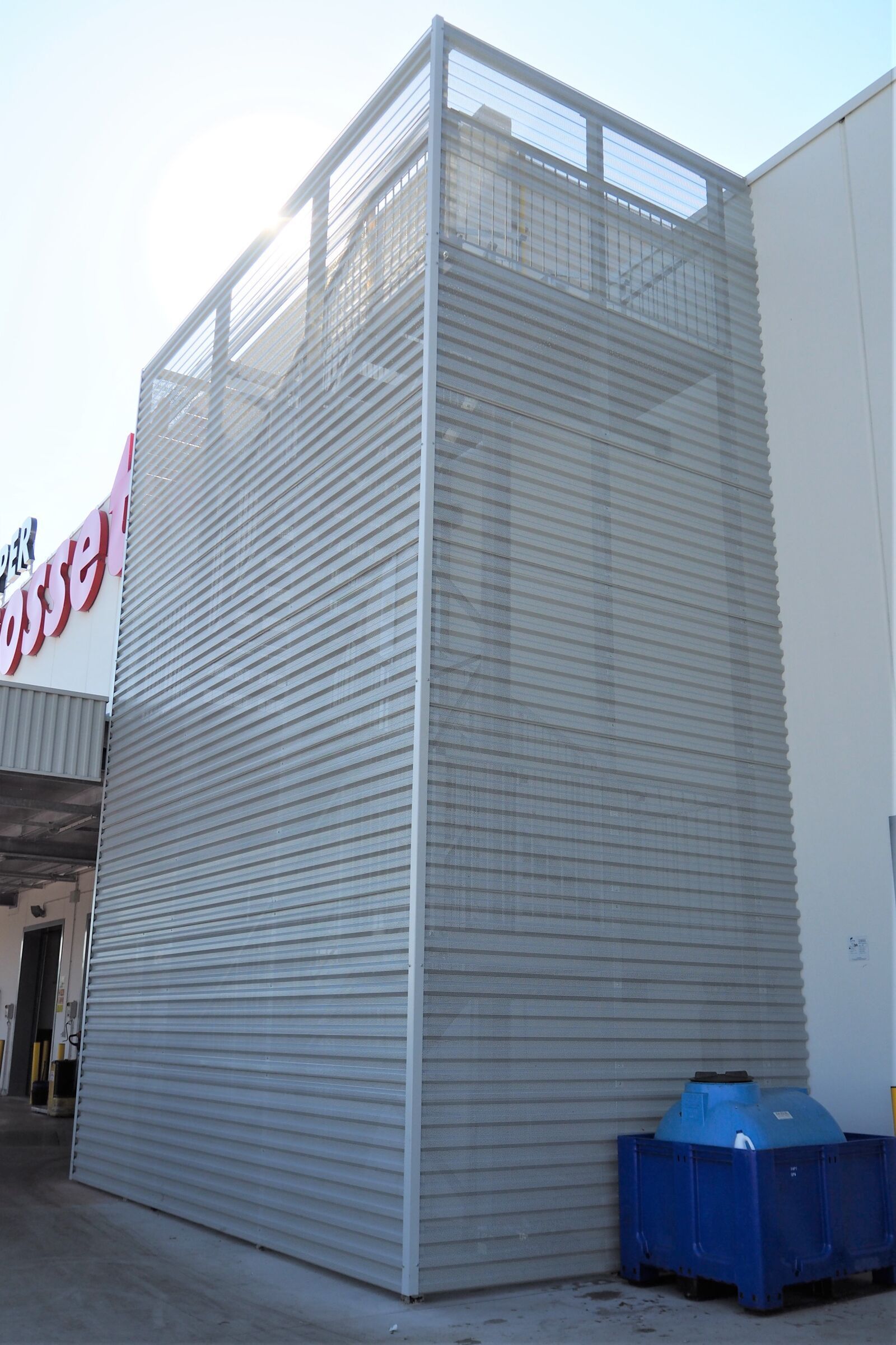 Scala di servizio industriale Effevi per Iper Rossetto (128_04.JPG)