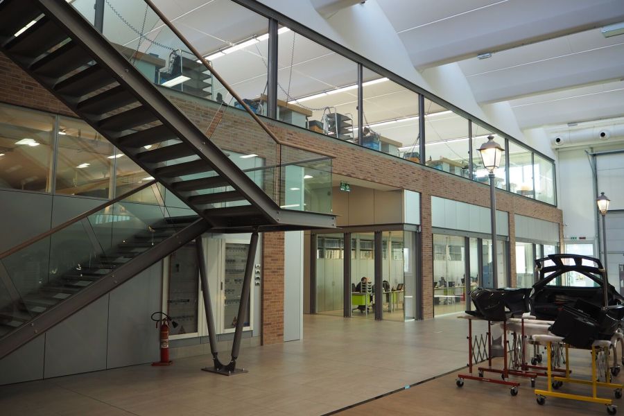 Rivestimento facciata Effevi per Pagani Automobili