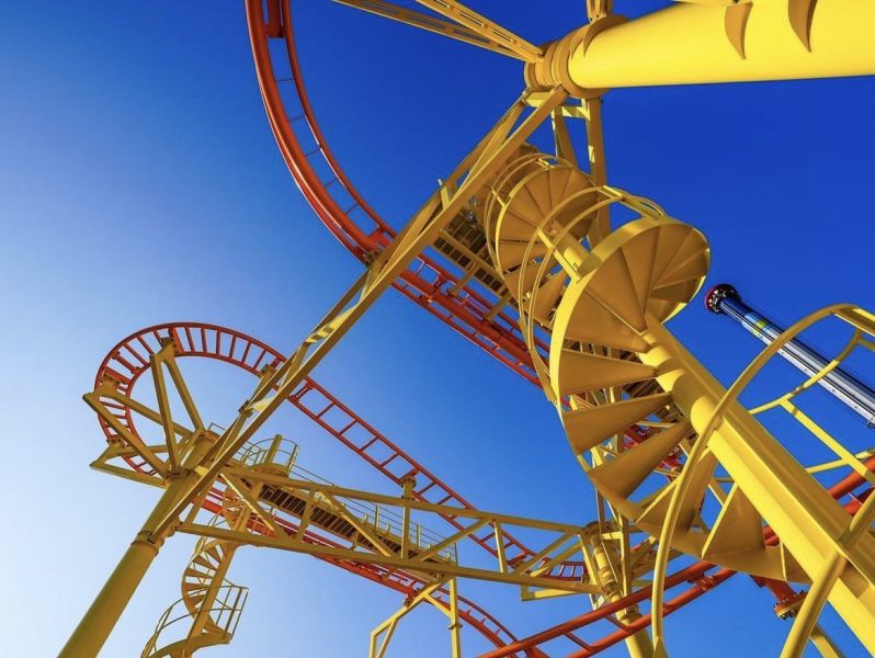 Scala di sicurezza a chiocciola Effevi per Zamperla