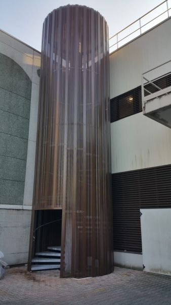 Scala di sicurezza a chiocciola Effevi per Lafer