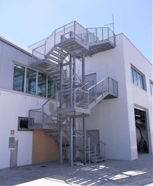 Scala di sicurezza Effevi per Pagani Automobili