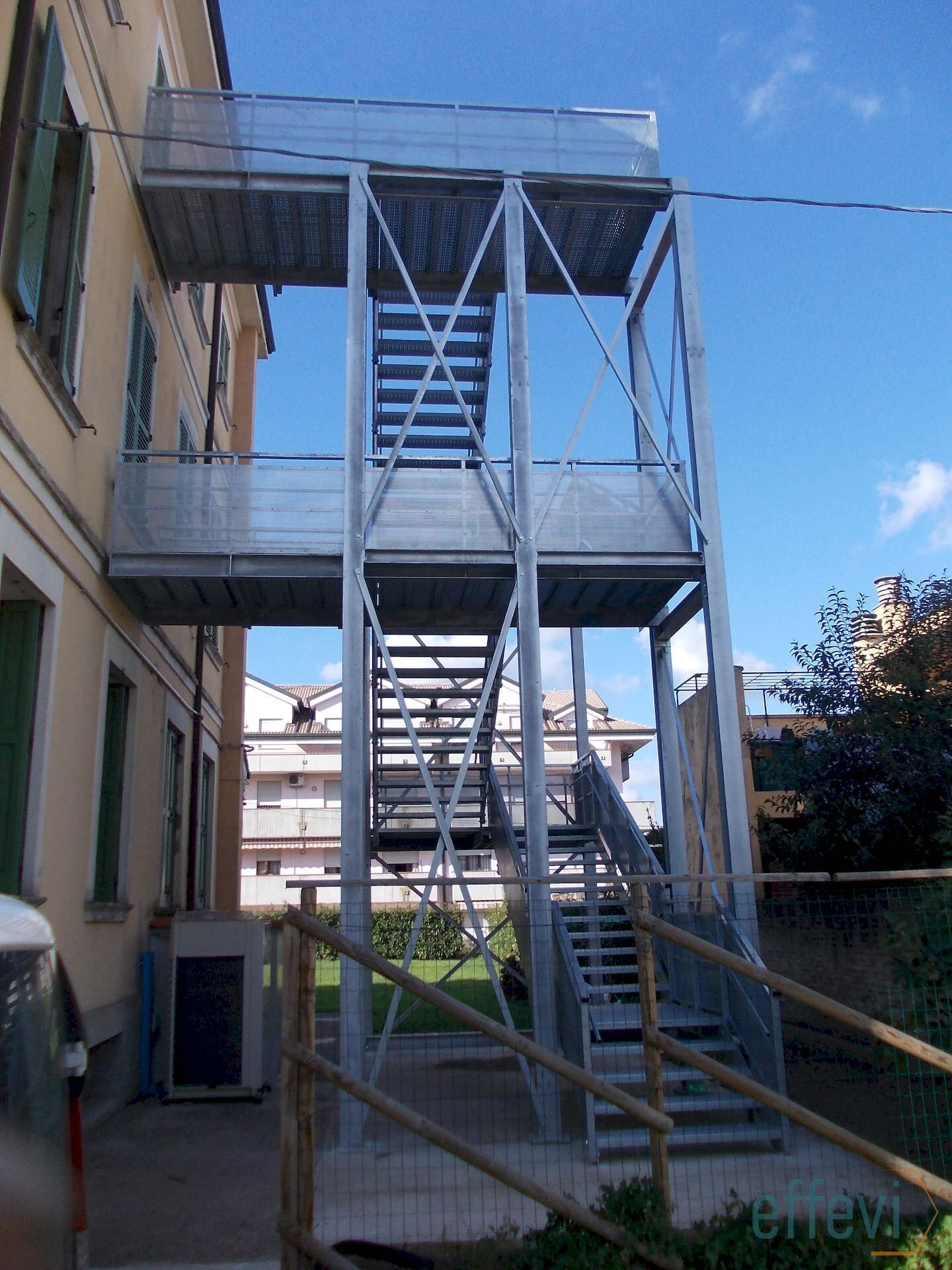 Scala di sicurezza Effevi per Parrocchia di Stanghella (154_04.jpg)