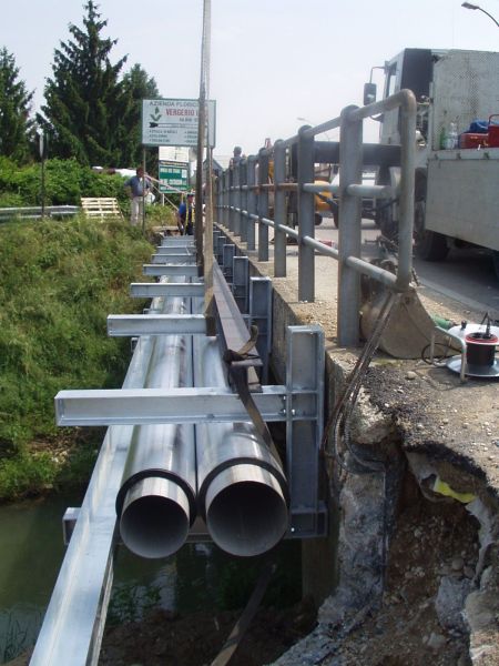 Pipe Rack Effevi per Comune di Ponte San Pietro