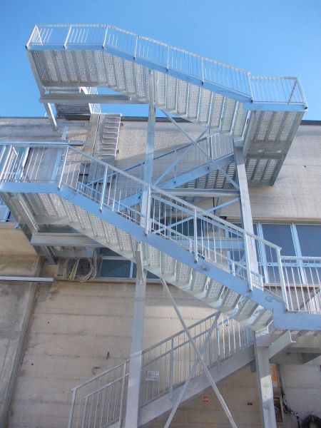 Scala di sicurezza Effevi per Conceria La Veneta