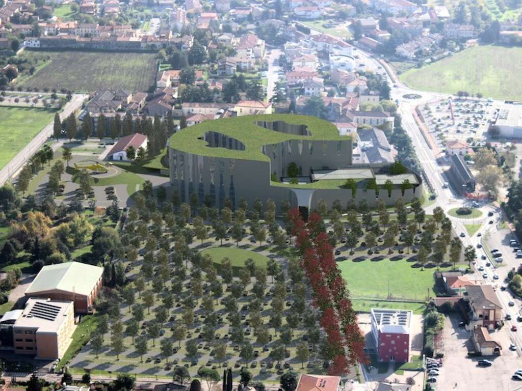 Struttura a disegno, su misura Effevi per Ospedale di Montecchio Maggiore: Bow Windows (195__2.jpg)