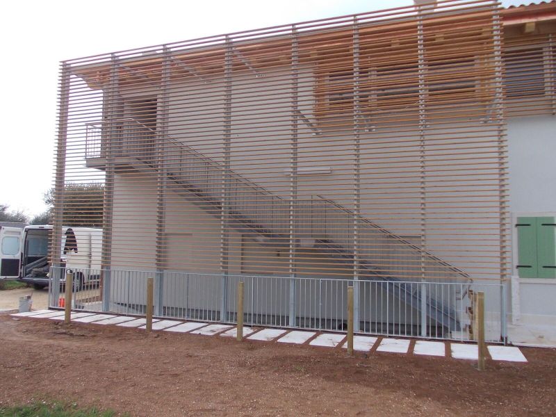 Scale di sicurezza rivestita Effevi per Camping Piani di Clodia