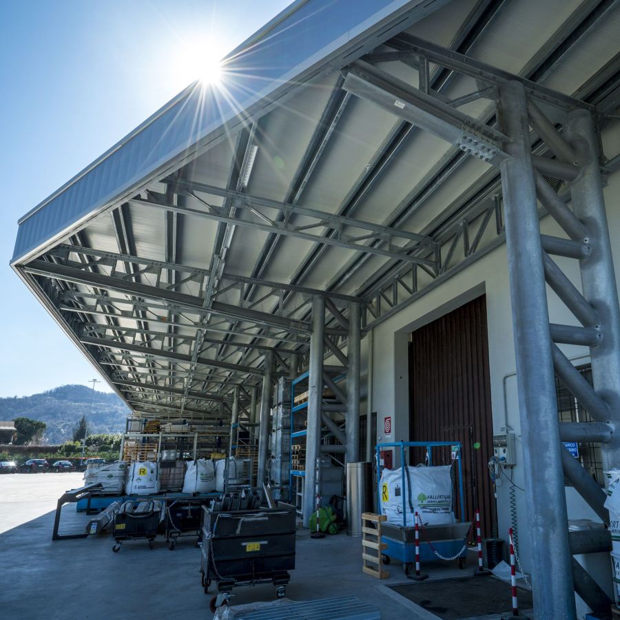 Tettoia SIR: Risultato finale