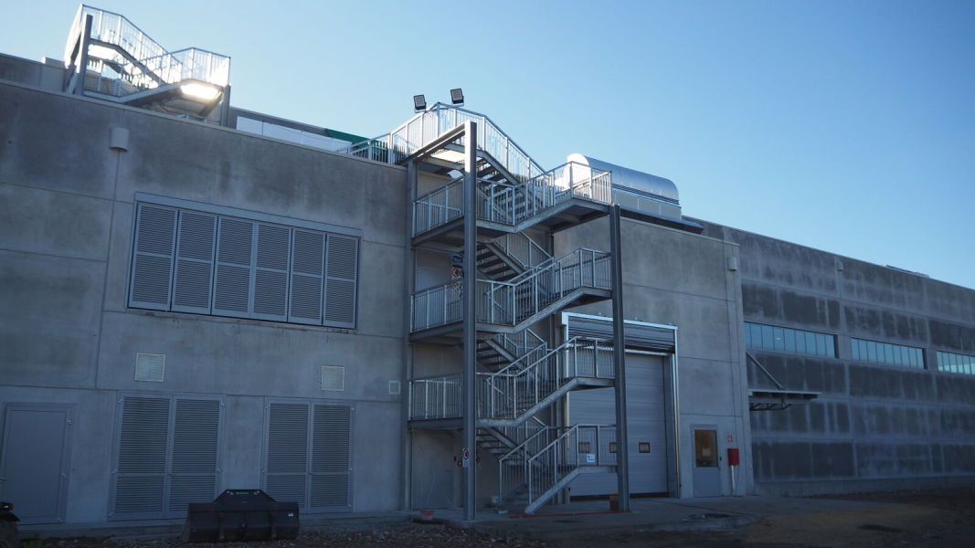 Scala di sicurezza Effevi per Alfa Laval